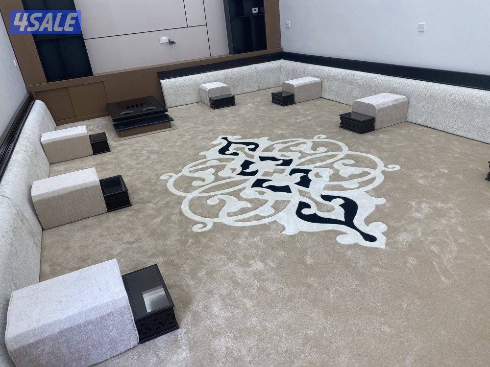 سجاد قص بالمتر/ مساند إسفنج تفصال/ تفصال كنب/ تفصال ستاير/ بلاستيك رول4