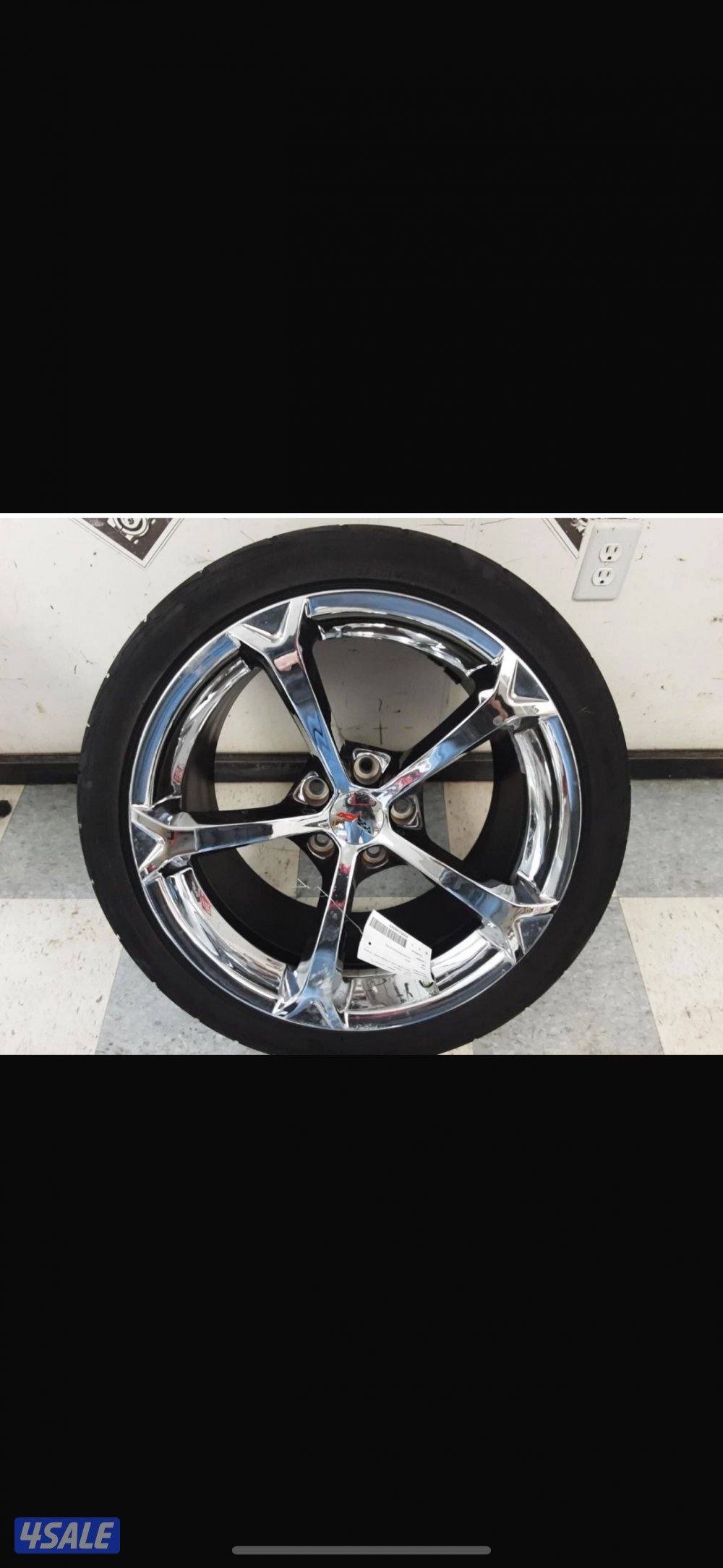 بيع رنقات كورفت C4/ZR1 اصلي /رنقين كورفت قراند سبورت2