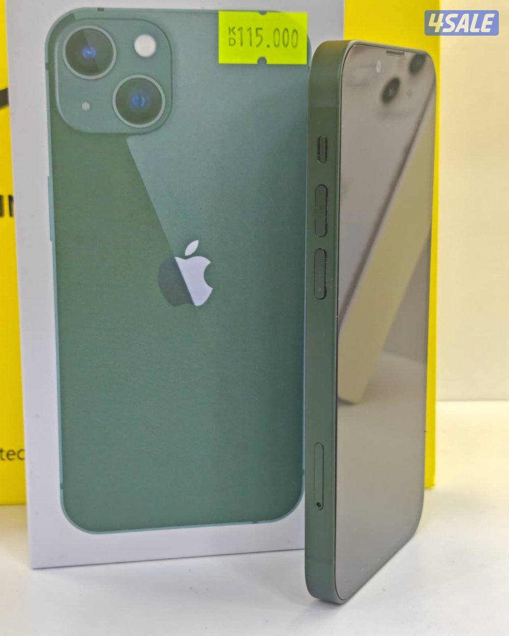 ايفون 13 ميني أخضر 256 جيجابايت 75% – iPhone 13 Mini Green 256GB Batte4
