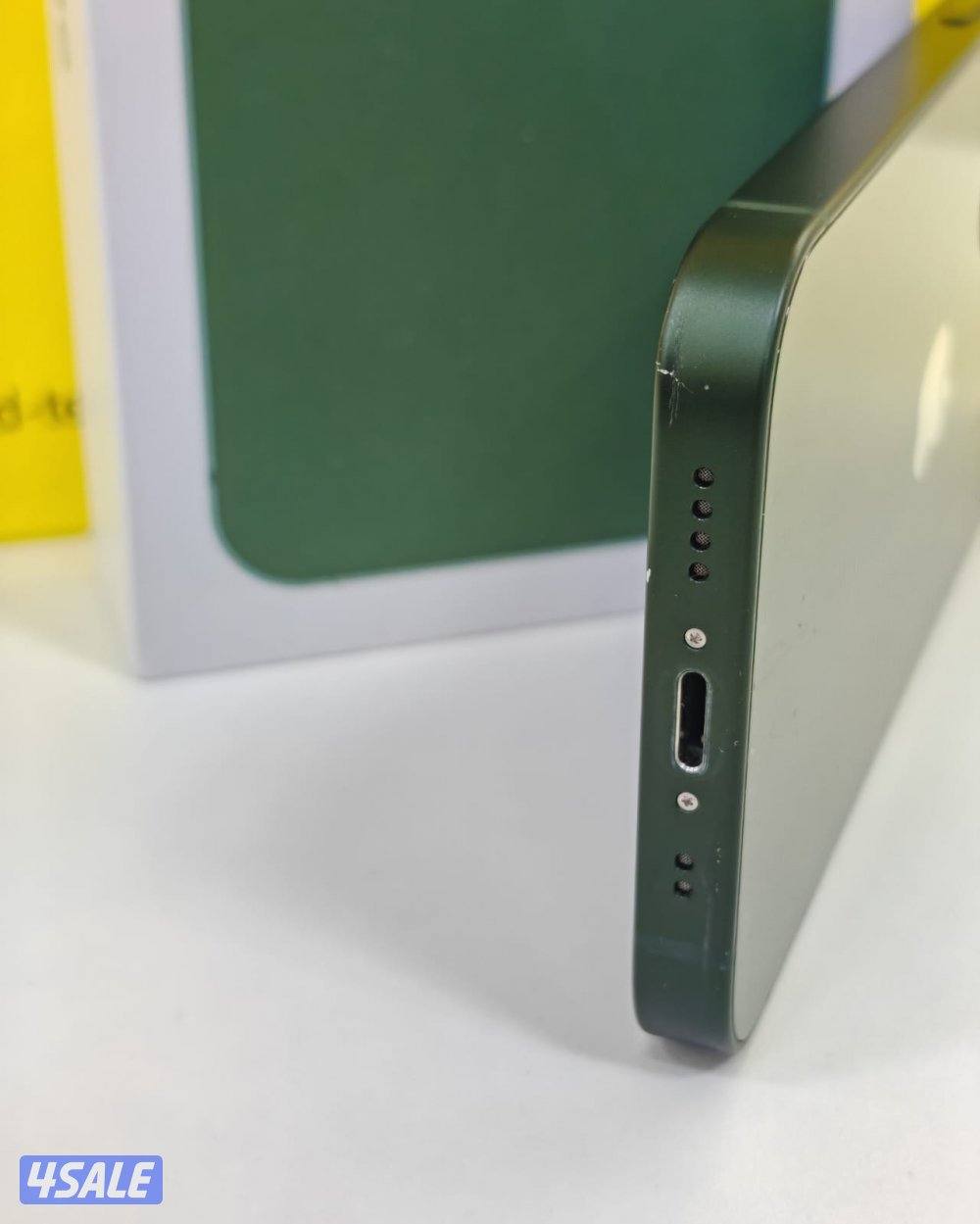 ايفون 13 ميني أخضر 256 جيجابايت 75% – iPhone 13 Mini Green 256GB Batte3