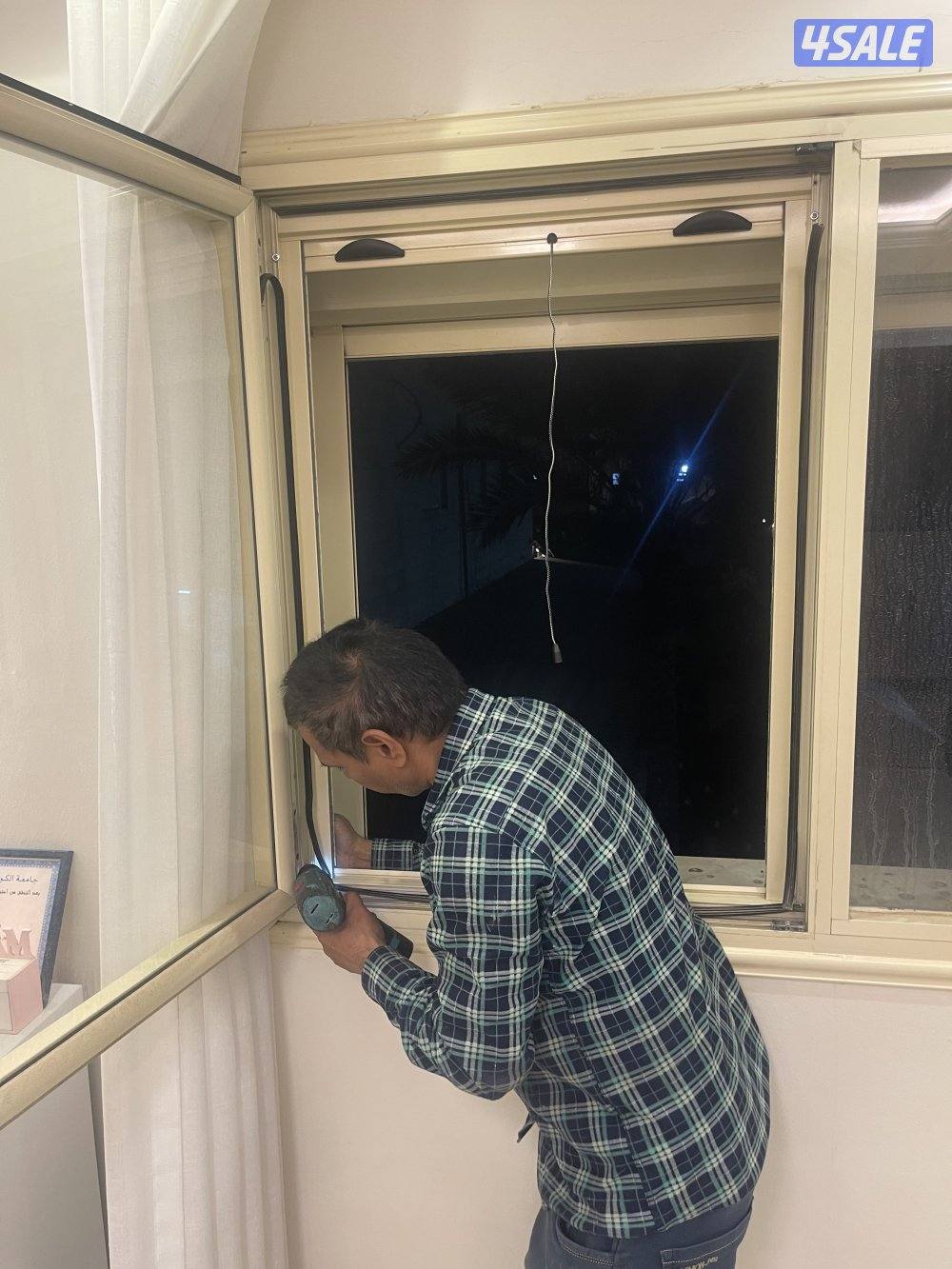 ابواب شبابيك مطابخ سقف ديكور مداخن استيل بدل جام تصليح و تركيب فوري8