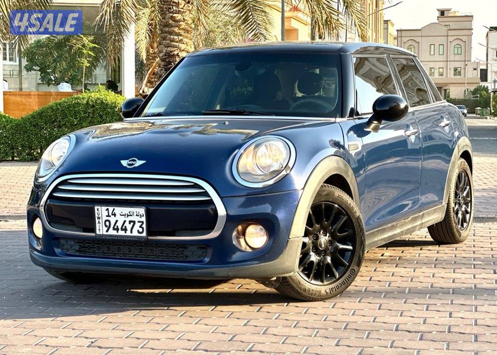 ميني كوبر 2016 بحالة ممتازة ( صبغ وكالة ) شرط الفحص1