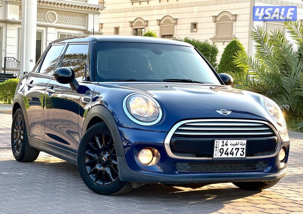 ميني كوبر 2016 بحالة ممتازة ( صبغ وكالة ) شرط الفحص2