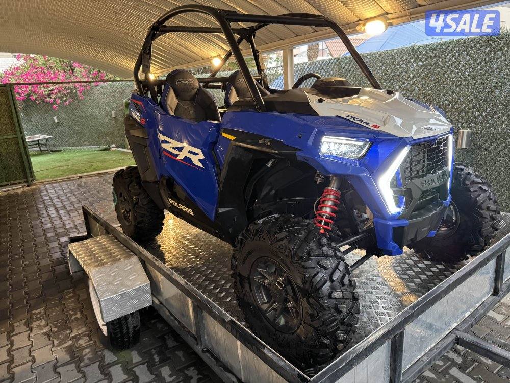 البيع  بقي خالى من الحوادث نظيف جدا RZR 1000 TRIL S 2022 مع عربانة4