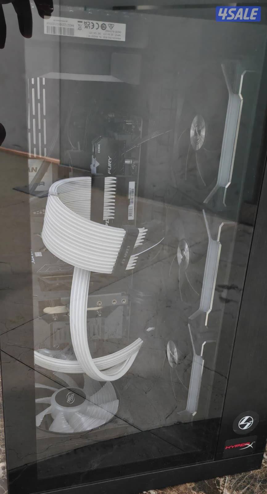 للبيع جهاز كمبيوتر بمعالج Intel i9-10850K و كرت شاشة RTX 40702