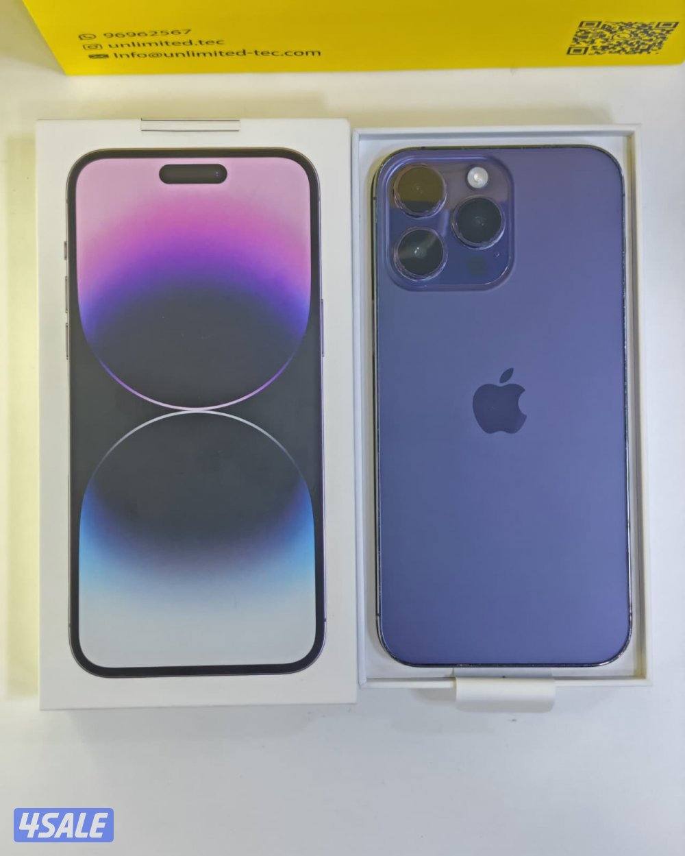 آيفون 14 برو ماكس – 256 جيجابايت – بنفسجي – iPhone 14 Pro Max 256GB Pu0