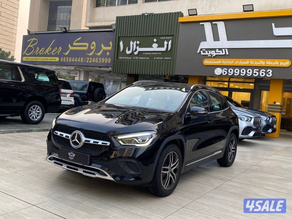 مرسيدس GLA200 موديل 2021 عداد 46 الف كيلو فقط وارد الملا صبغ الوكاله0