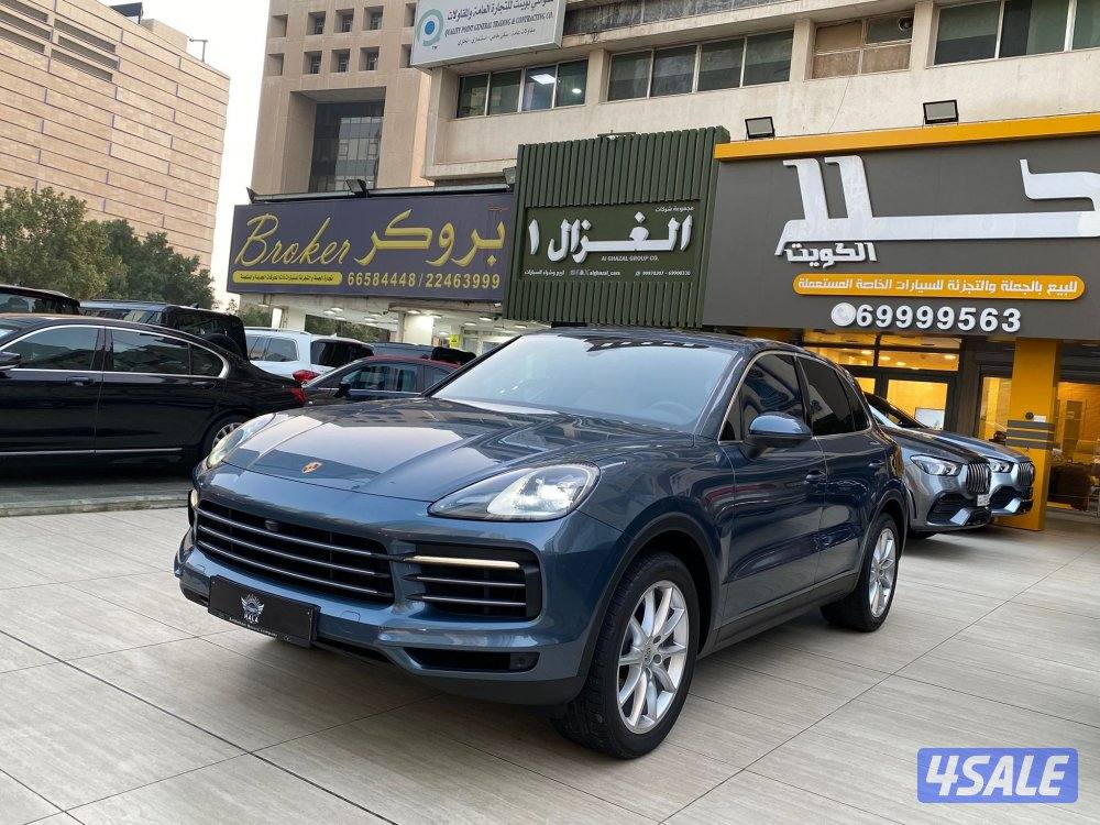 بورش كايين موديل 2019 عداد 91 الف كيلو فقط وارد الوكاله صبغ الوكاله0