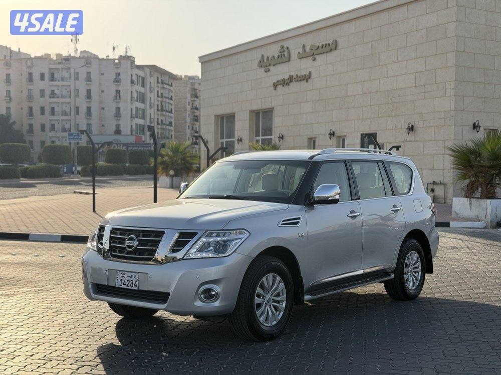 باترول 8 سلندر موديل 2014 صبغ الوكاله بحاله ممتازه جدا0