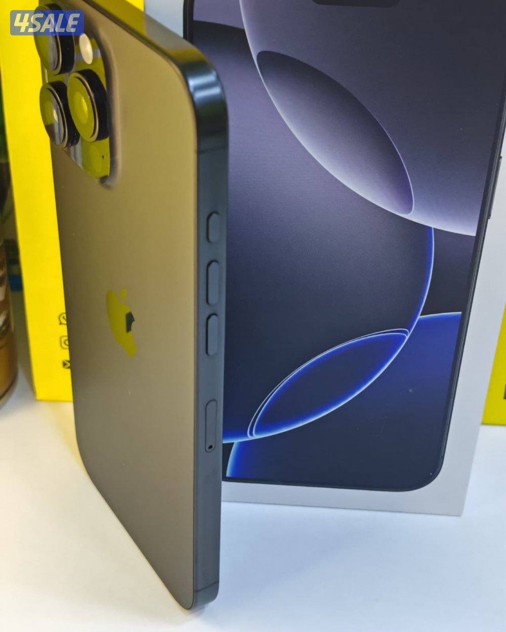 آيفون 16 برو ماكس – 256 جيجابايت – iPhone 16 Pro Max 256GB Blak4