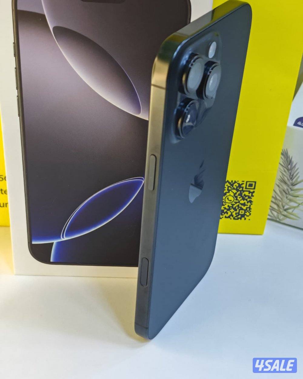 آيفون 16 برو ماكس – 256 جيجابايت – iPhone 16 Pro Max 256GB Blak7