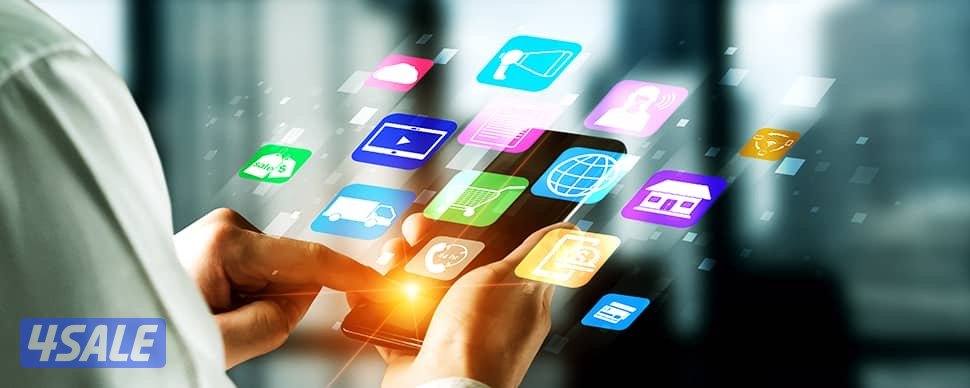 للبيع تطبيق الكتروني هاتفي Application خاص بالمناسبات0