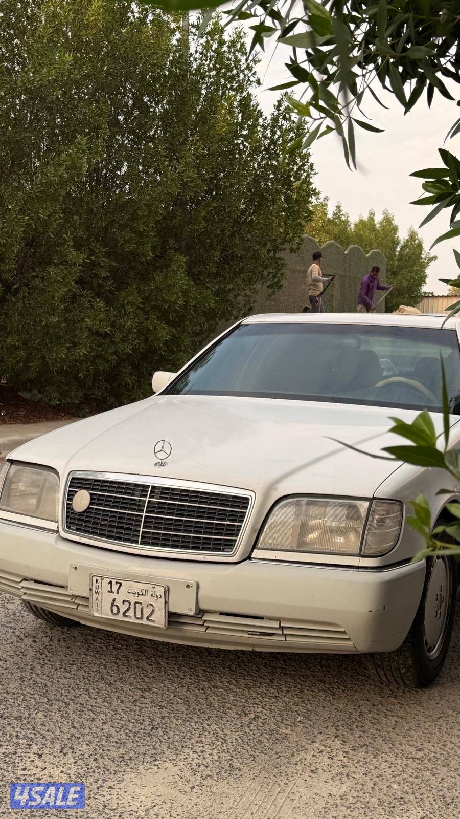 للبيع مورسيدس موديل 1992 شبح حجم s300 صبغ الوكاله داخليه مخمل2