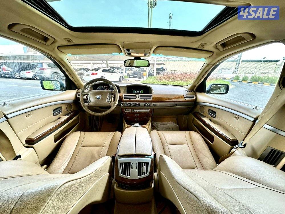 ًBMW Li730 - الموديل:2008 - العداد:15110