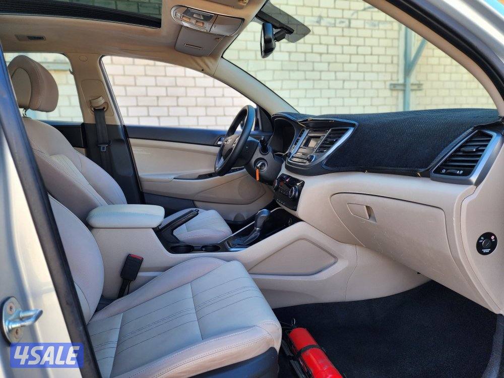 هيونداي توسان بانوراما 2018 عداد 236 ألف ماكينة 2000 سي سي شرط الفحص13