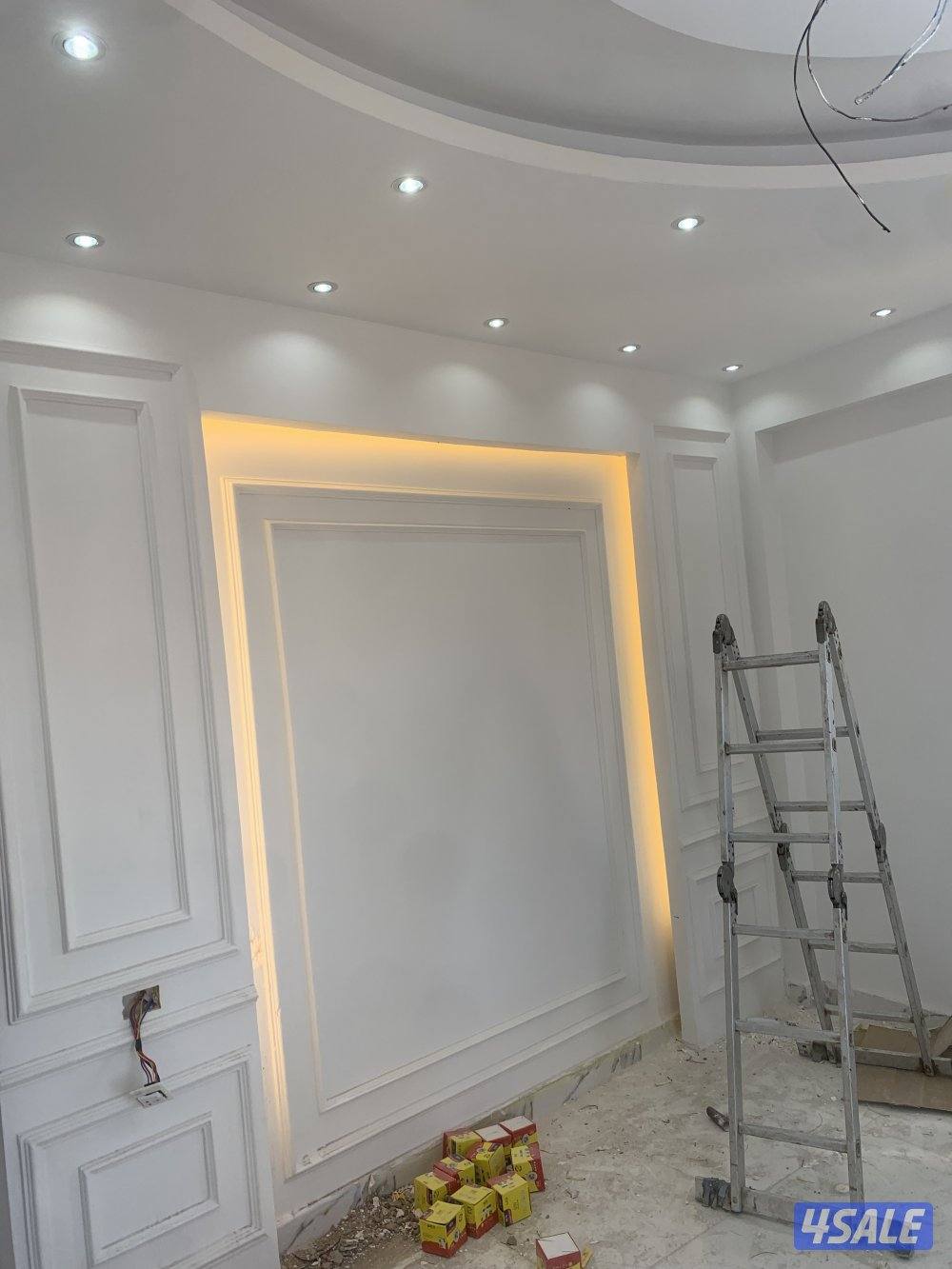 اصباغ 🌹ورق جدران 🇰🇼ارخص الاسعار خصم خاص لشقق4