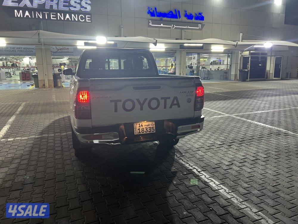 هايلكس موديل 2016 جير عادي عداد 187 صبغ وكاله شرط الفحص سيرفس وكاله2