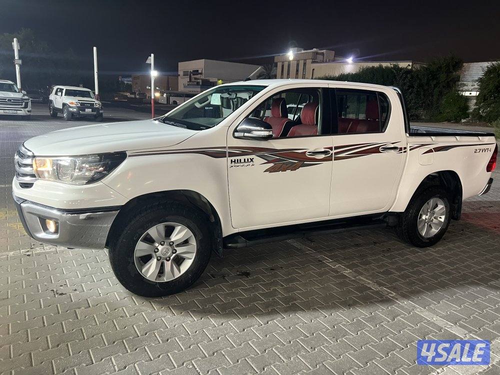 هايلكس موديل 2016 جير عادي عداد 187 صبغ وكاله شرط الفحص سيرفس وكاله5