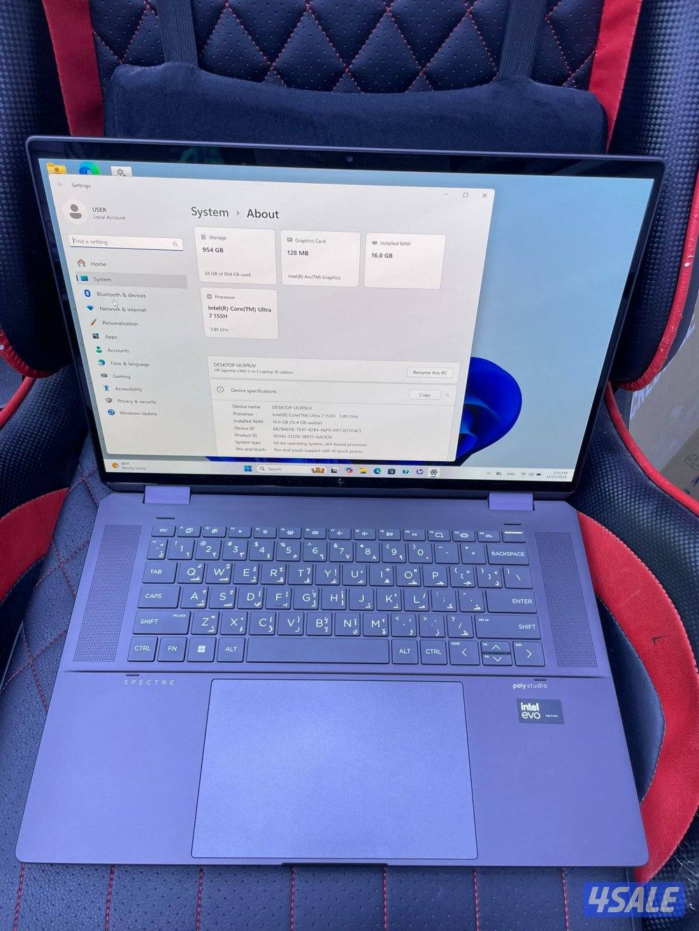 لابتوب اتش بي hp6