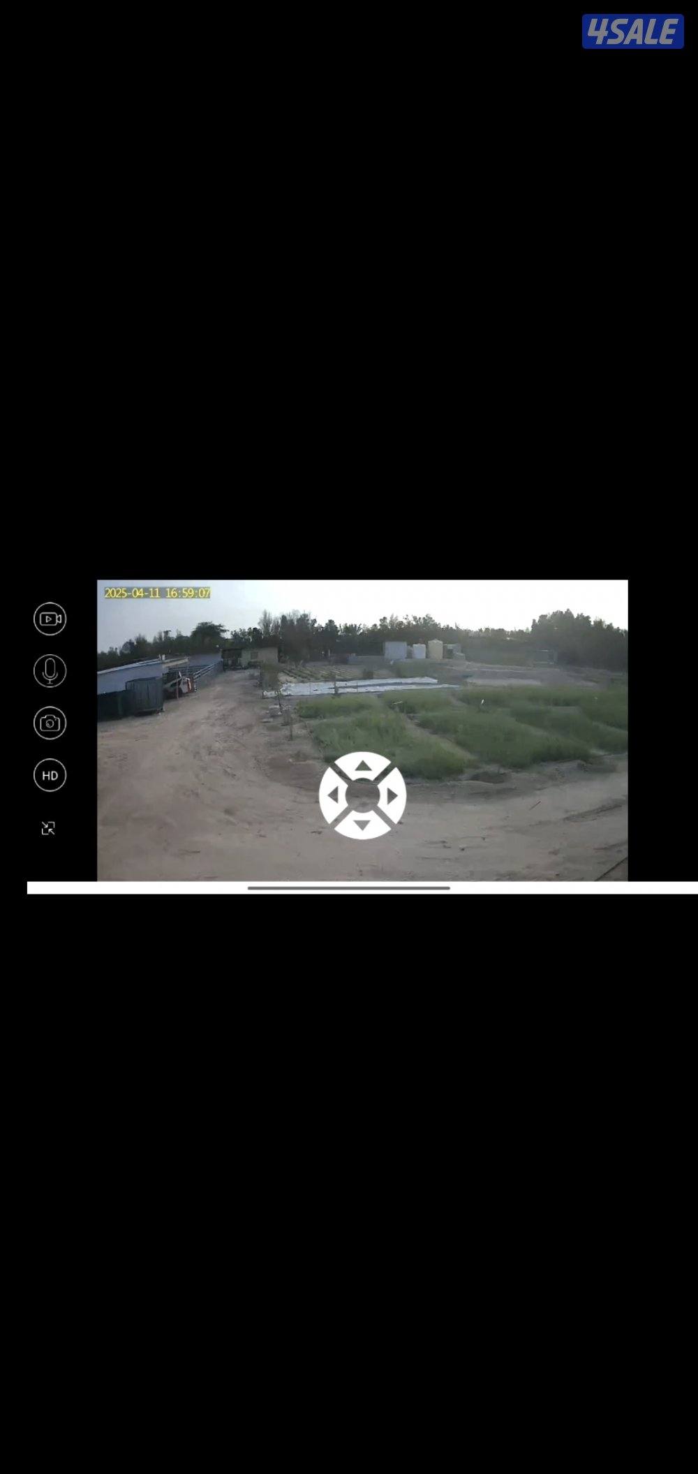 كاميرا طاقه شمسيه متحركه بجميع الاتجاهات صوت وصوره سبيكرمايك سنسر حركه1