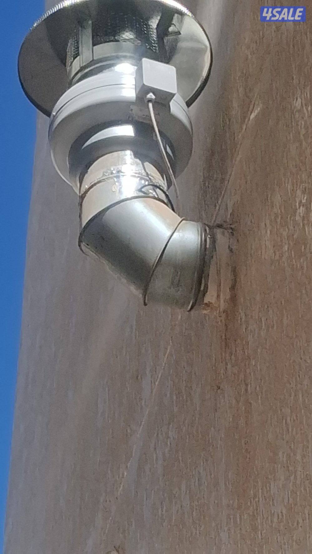 kitchen hood  steel  Chimney   ventilation   work4