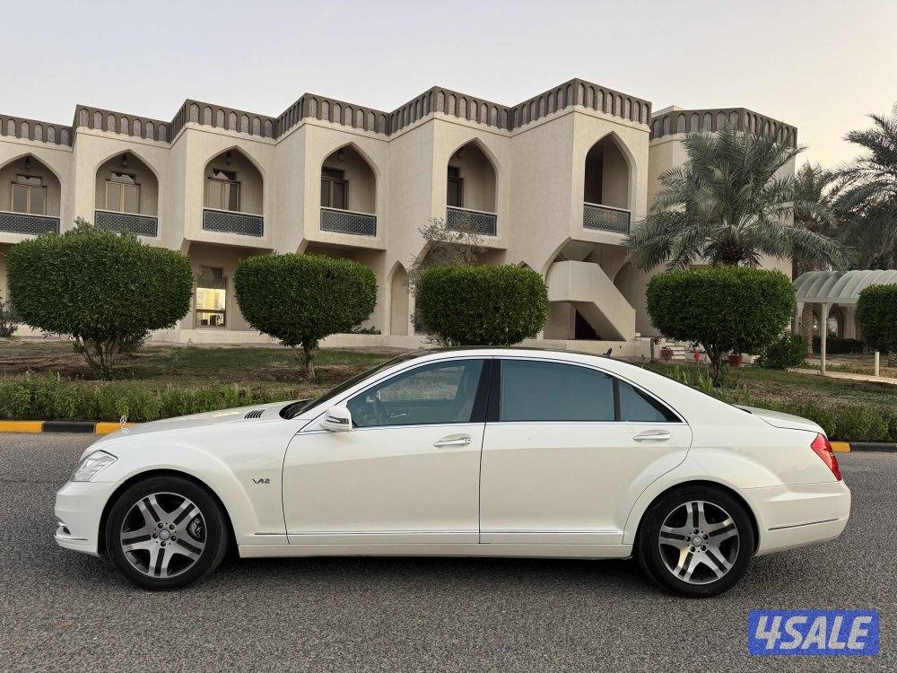 مرسيدسS600 بحالة الوكالة صبغ الوكاله V12 عداد 135 اعلى مواصفات6