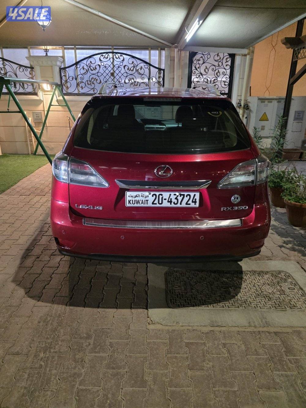 للبيع جيب لكزز نوع RX موديل ٢٠١٢ ماشي ١٦٠ ألف شرط فحص مكينة قير شاصي5