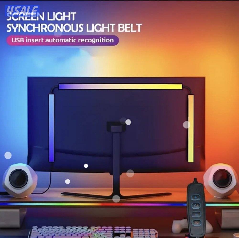 إضاءة ليد تركب ورا الشاشه او التلفزيون1