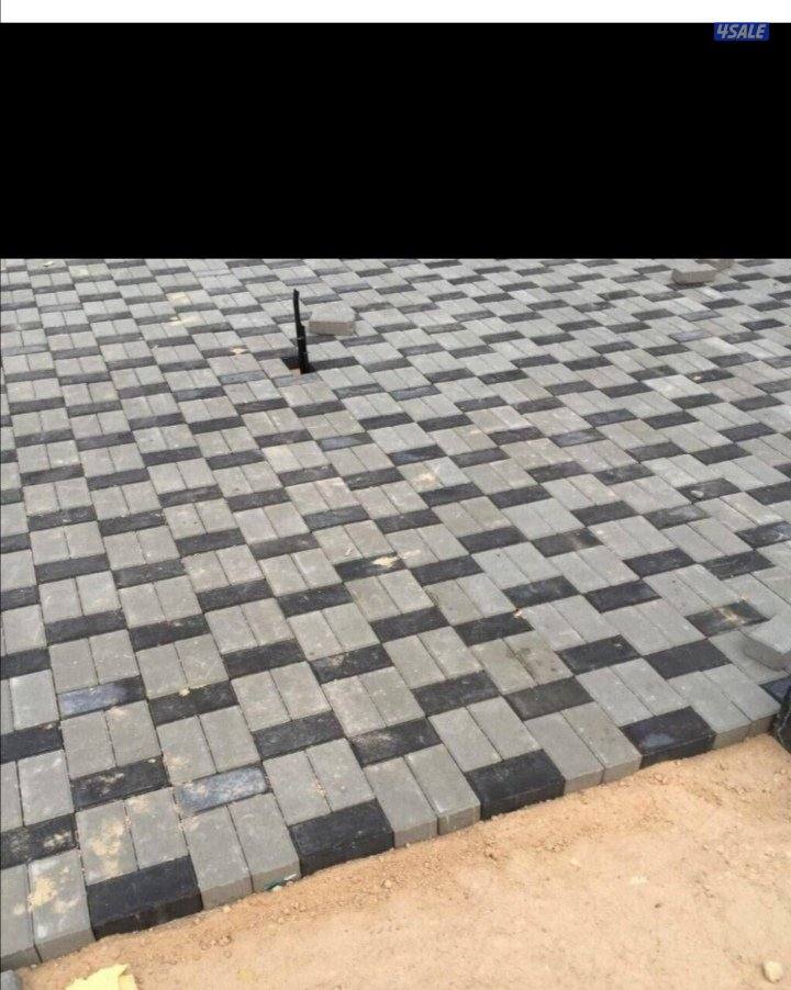 معلم بلاط متداخل وتنسيق حدائق9