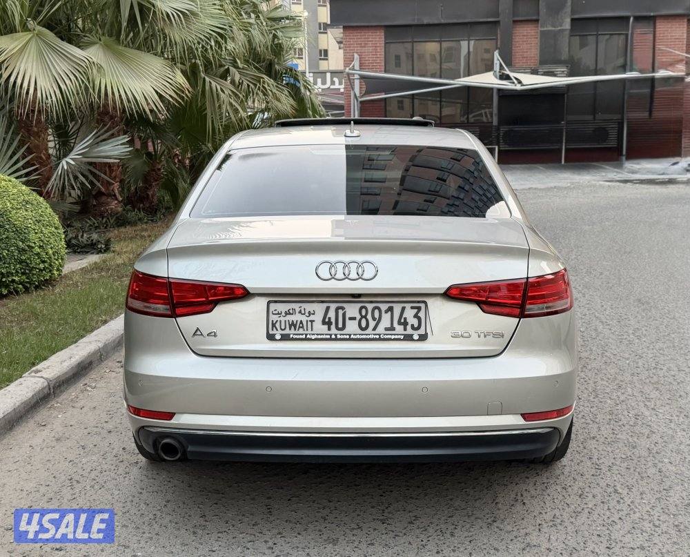 Audi A4 model 2017 full option 107km Excellent conditions1