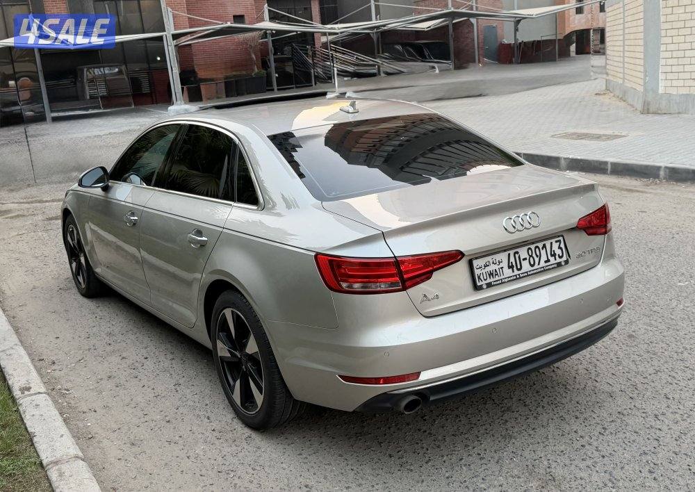 Audi A4 model 2017 full option 107km Excellent conditions3