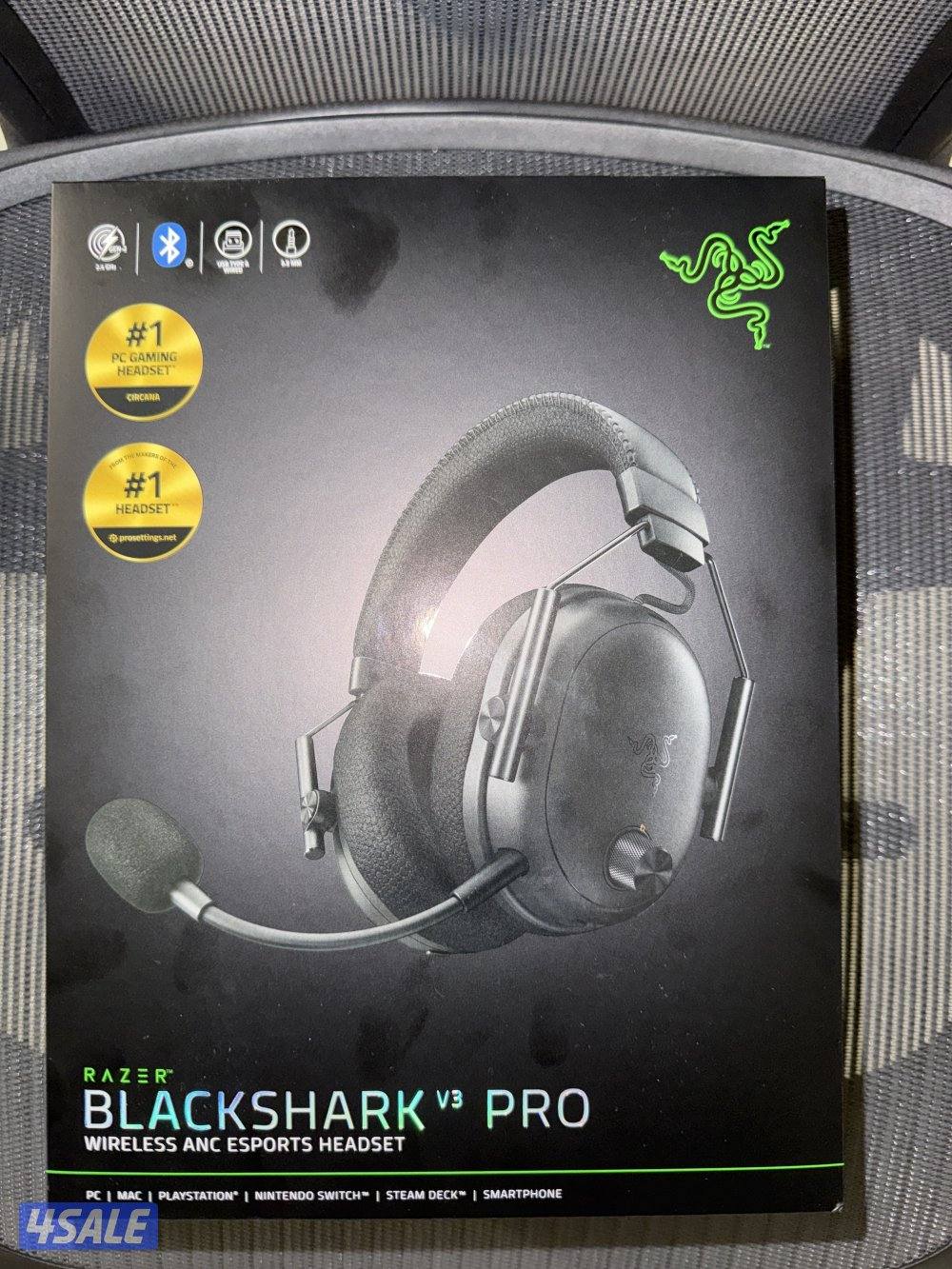 سماعة العاب من Razer Blackshark v3 Pro gaming headset0