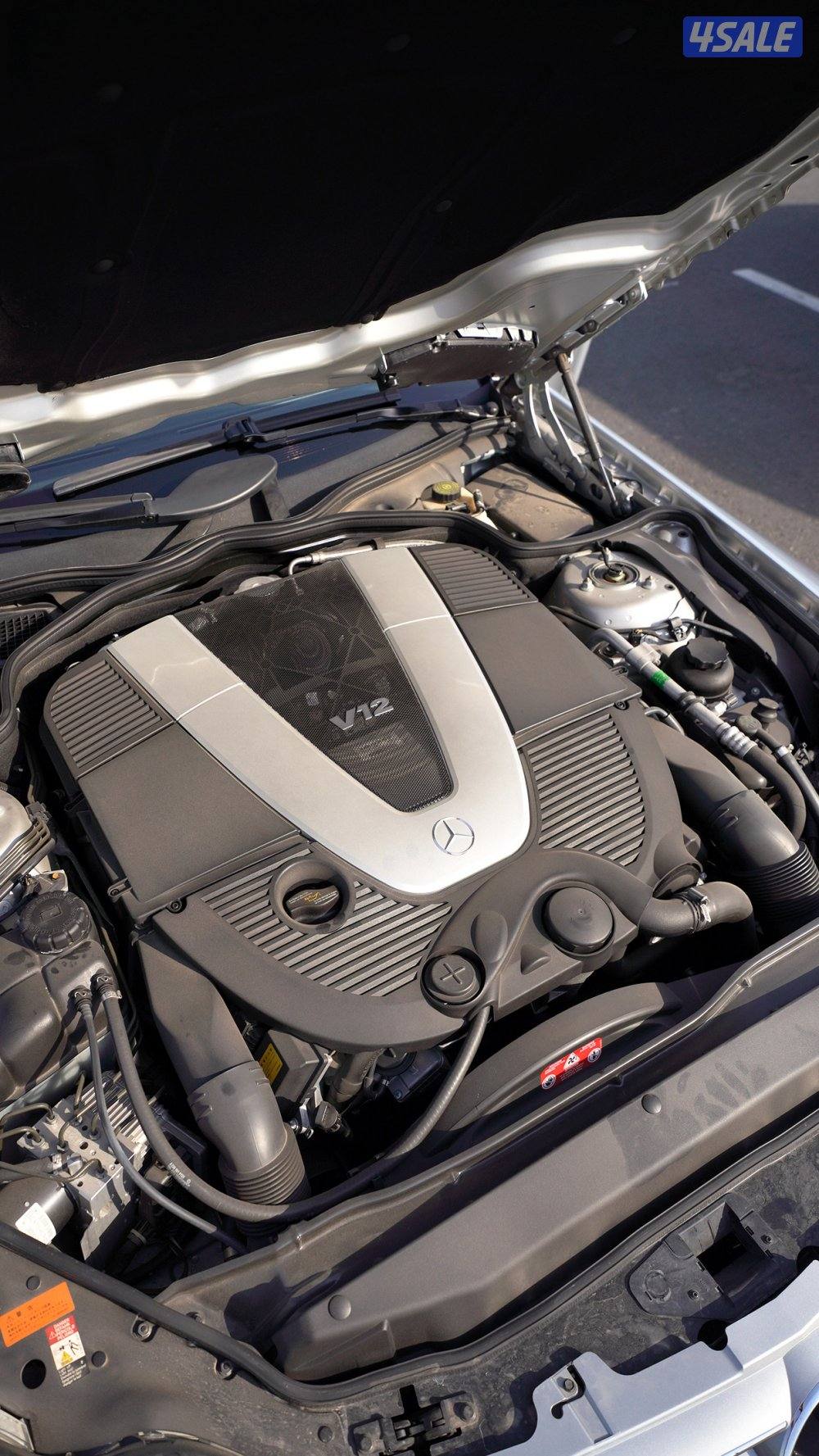 12 سلندر SL600 بحالة المصنع موديل 200411