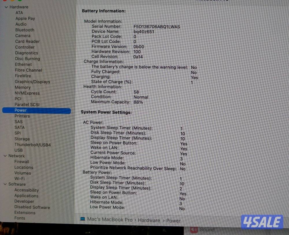 MBPro M1 Pro 16” 16GB 1TB5