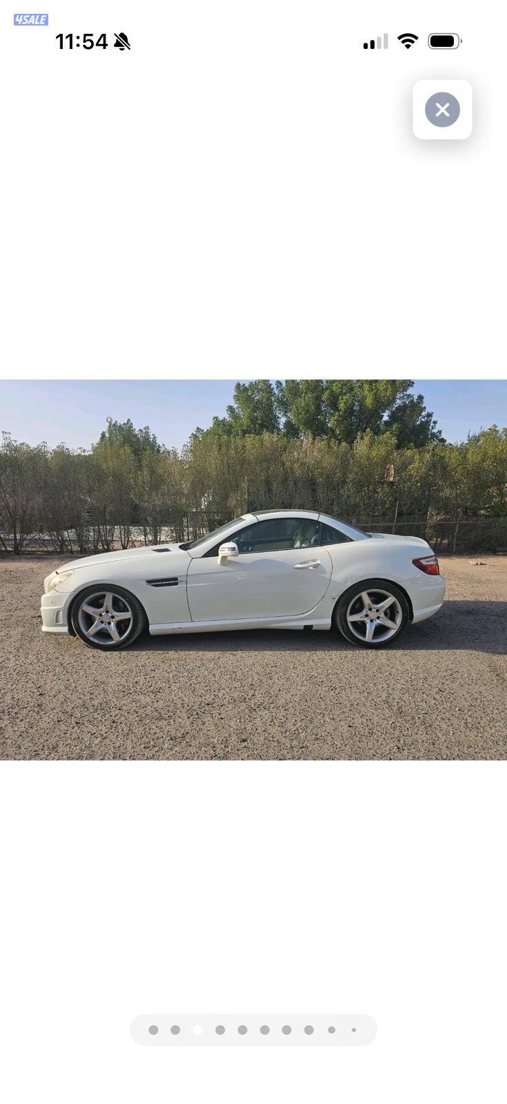 للبيع مرسيدس SLK 200 موديل ٢٠١٣0