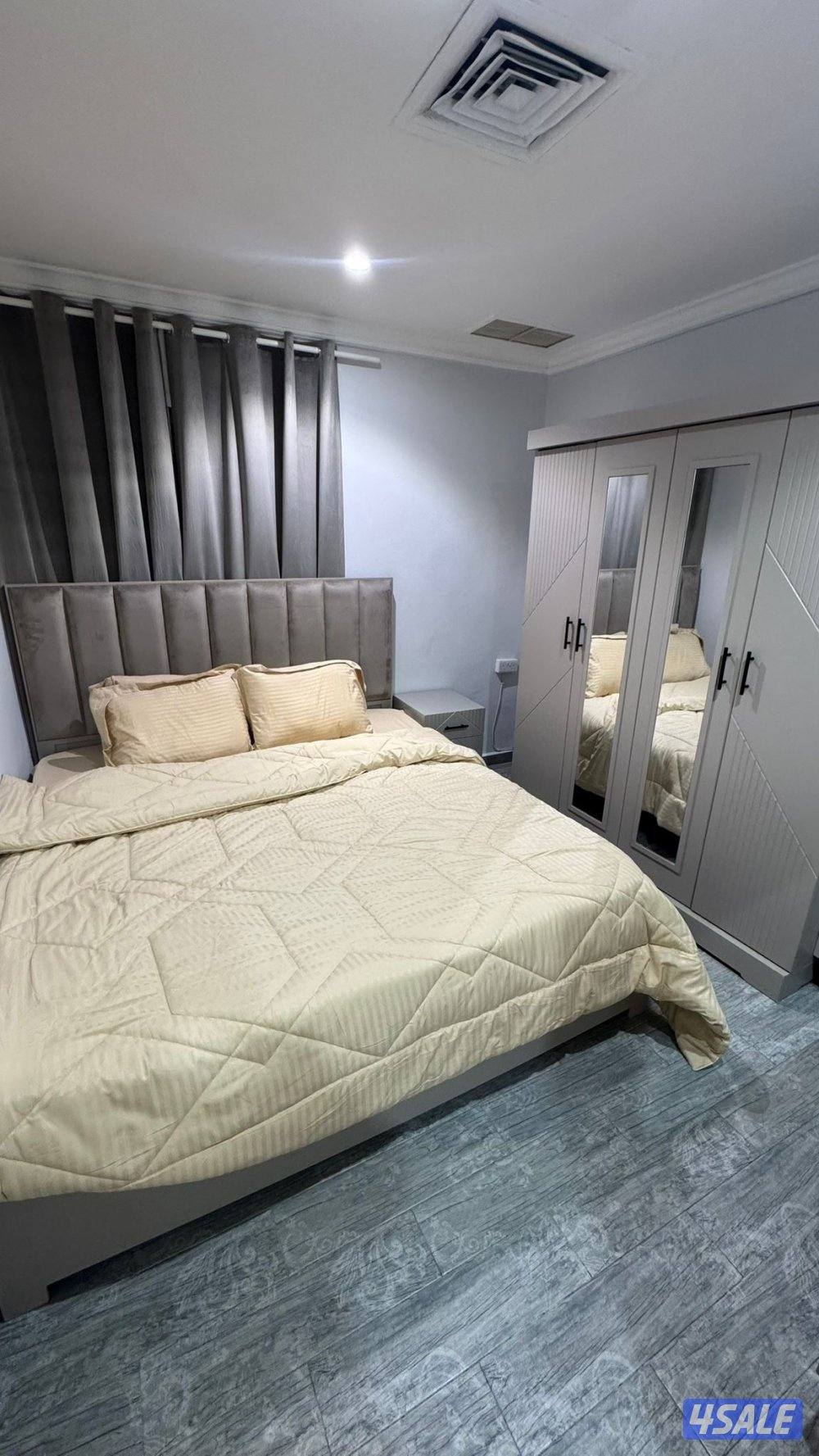 شقق للايجار خلو غرفة وصالة ومطبخ وحمام تشطيب سوبر لوكس يوجد باركنً10