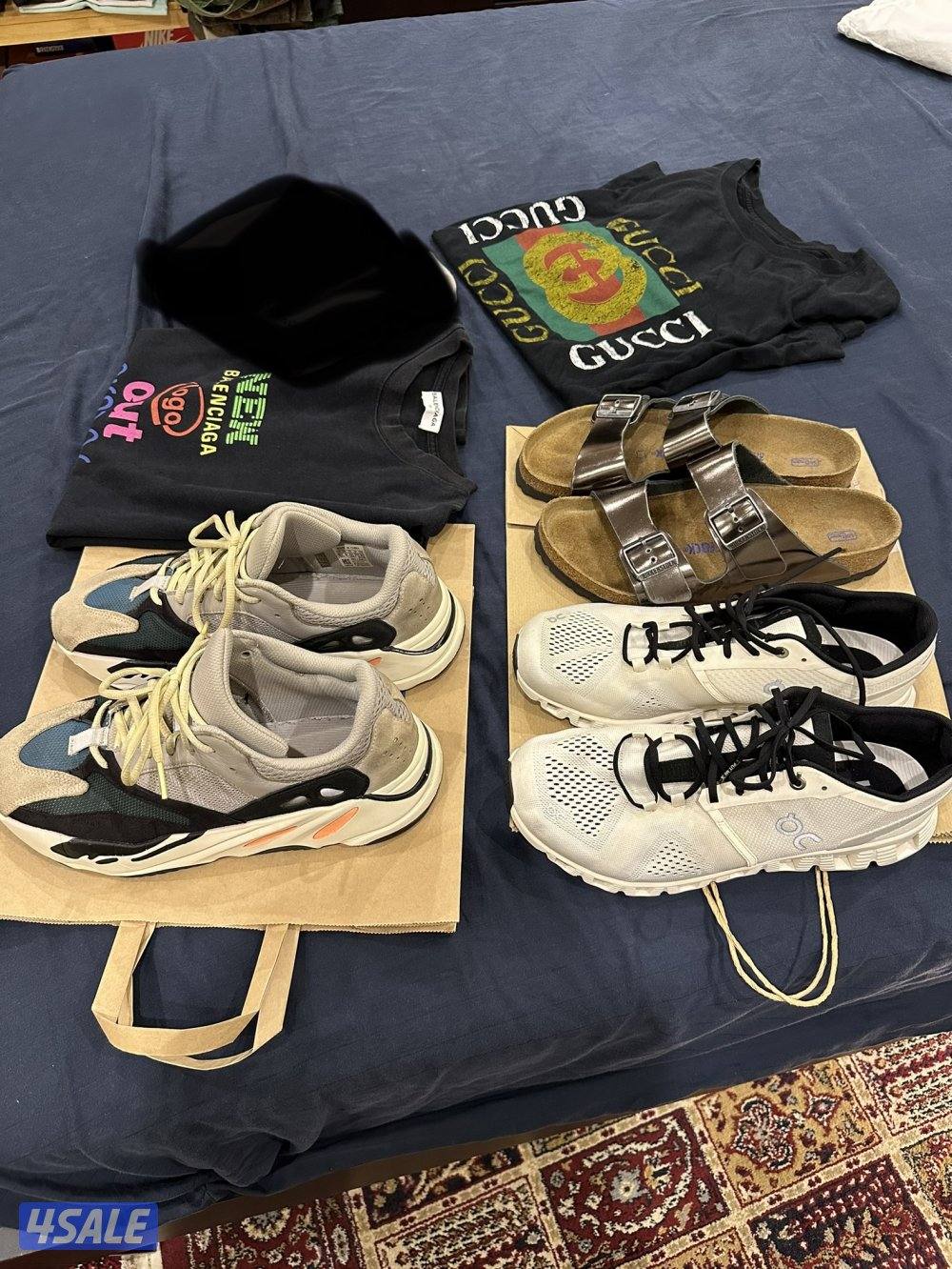 5 قطع اصليه جملة ( 2 تيشيرت + 3 احذيه )2