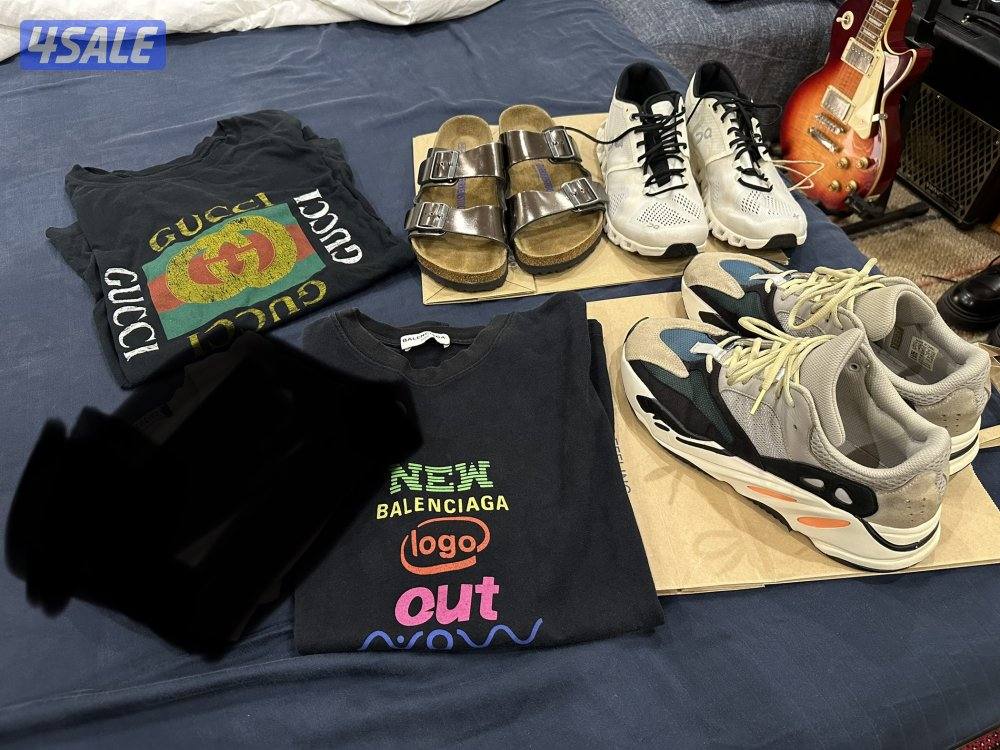 5 قطع اصليه جملة ( 2 تيشيرت + 3 احذيه )3