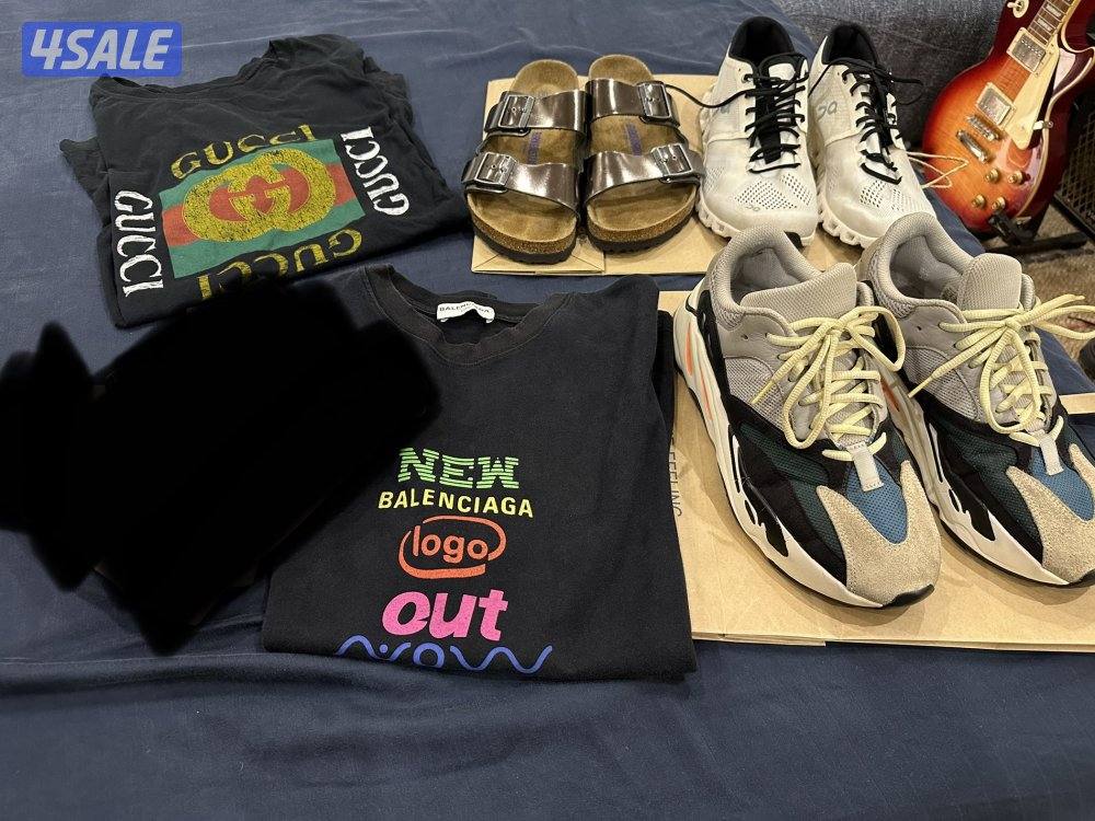 5 قطع اصليه جملة ( 2 تيشيرت + 3 احذيه )5