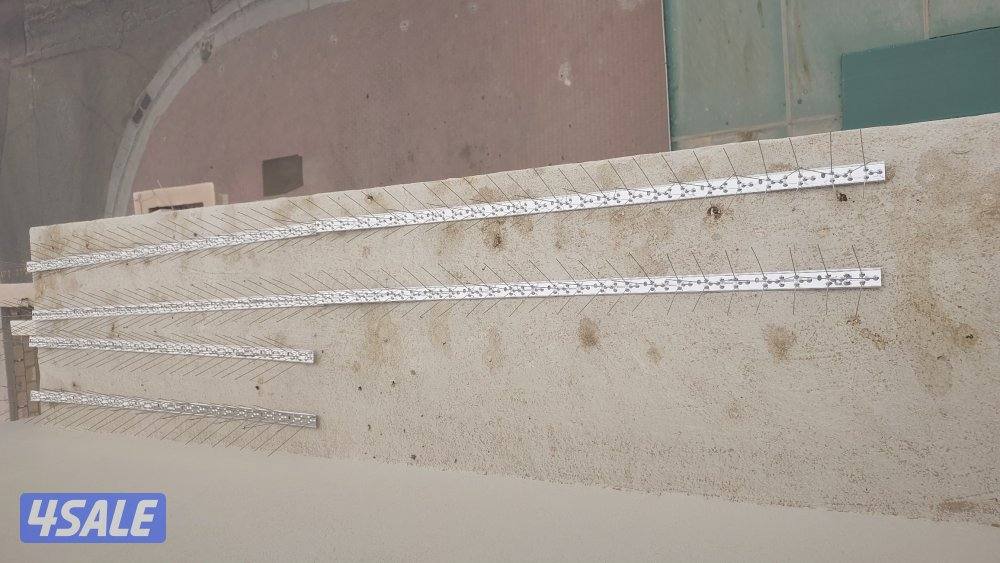 مكافحه حشرات تركيب أسلاك مانع للحمام والطييور .مقاومة للصدا.افضل خدمه10