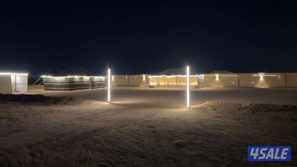 للايجار مخيم vip المطلاع مكون من 7 خيام2