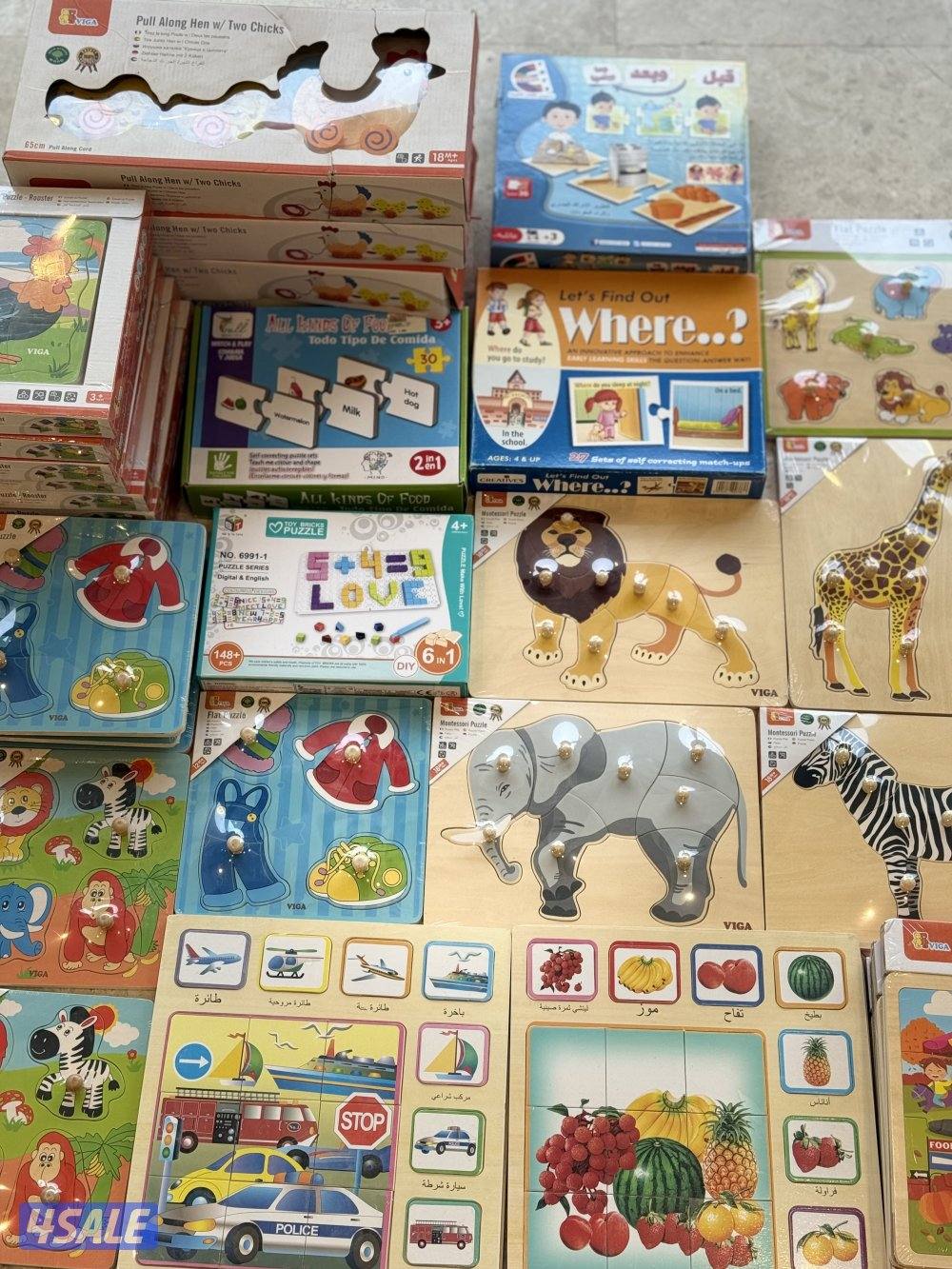 للبيع العاب اطفال تعليمة متنوعة11