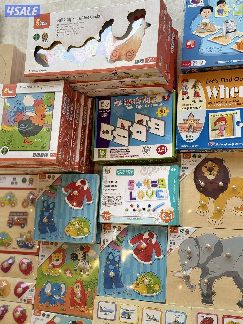للبيع العاب اطفال تعليمة متنوعة14