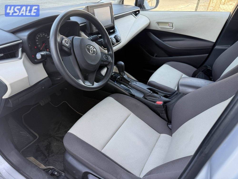 ‏تيوتا كرولا موديل 2022 صبغة الوكالة ماعدا قطعة عداد 1001