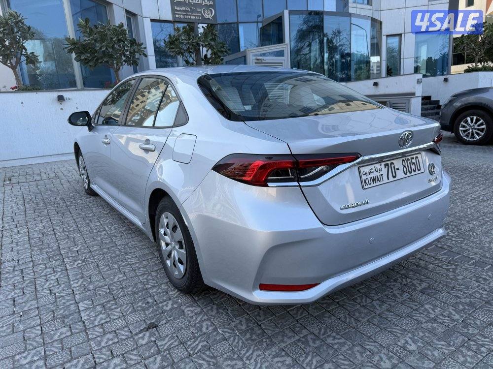 ‏تيوتا كرولا موديل 2022 صبغة الوكالة ماعدا قطعة عداد 1003