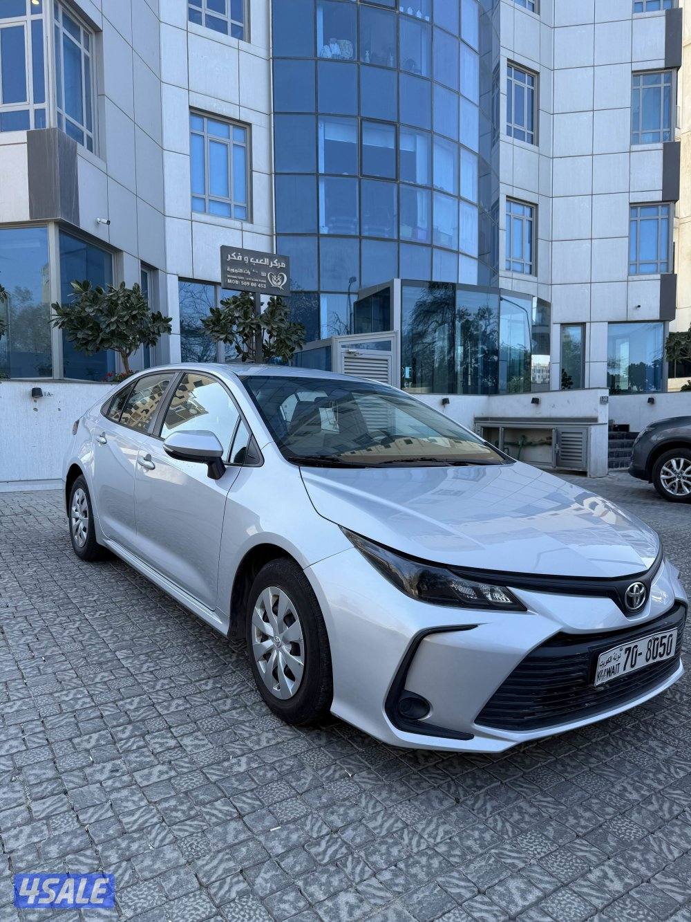 ‏تيوتا كرولا موديل 2022 صبغة الوكالة ماعدا قطعة عداد 1005