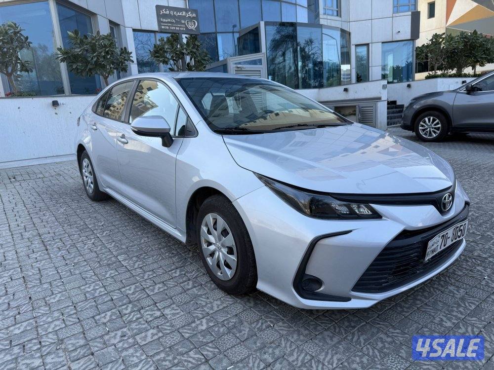 ‏تيوتا كرولا موديل 2022 صبغة الوكالة ماعدا قطعة عداد 1006