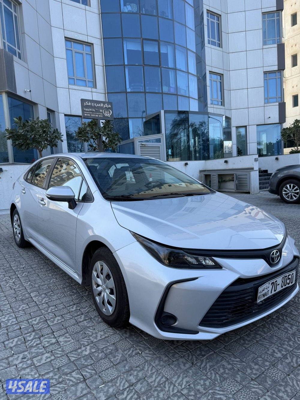 ‏تيوتا كرولا موديل 2022 صبغة الوكالة ماعدا قطعة عداد 1000