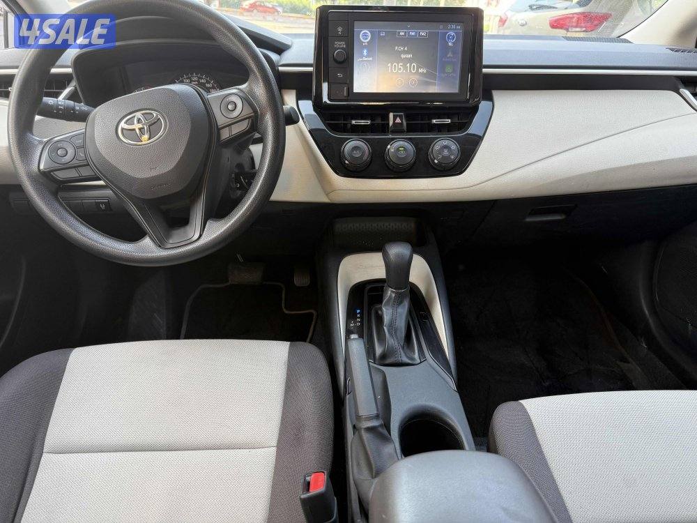 ‏تيوتا كرولا موديل 2022 صبغة الوكالة ماعدا قطعة عداد 1007