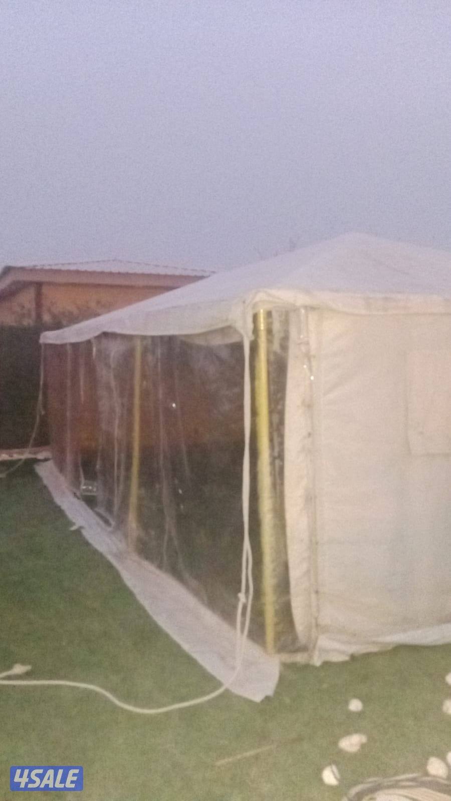 للبيع خيمه فك وتركيب البصمان مقاس 4 في 7 بيعه سريعه0